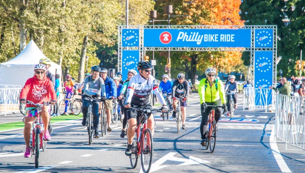 Last year was the inaugural Philly Bike Ride.