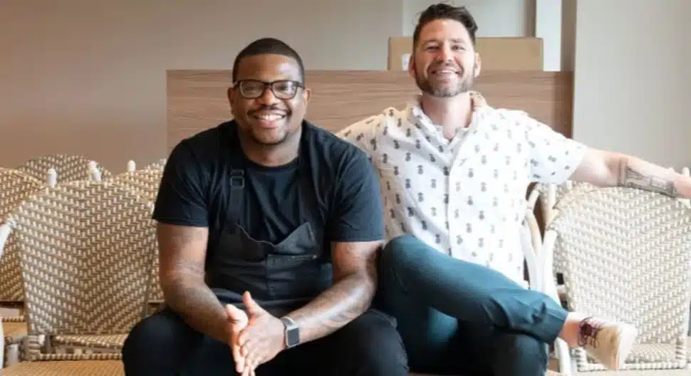 Philip Breen and executive chef Elijah Milligan.