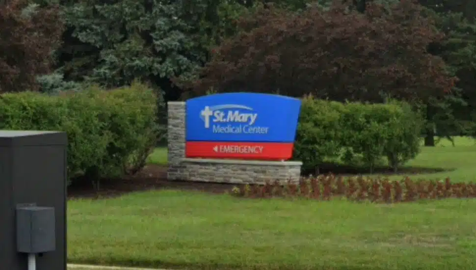 A sign for St. Mary Medical Center