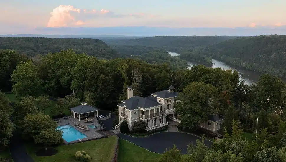 Meridian Bank House of the Week: Stunning Manor with Majestic Views of Delaware River in Pipersville