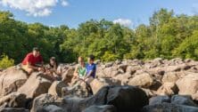 Ringing Rocks Park Upper Black Eddy