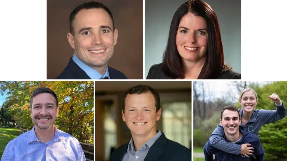 The winners of the 2023 Bucks Built Startup Fund.