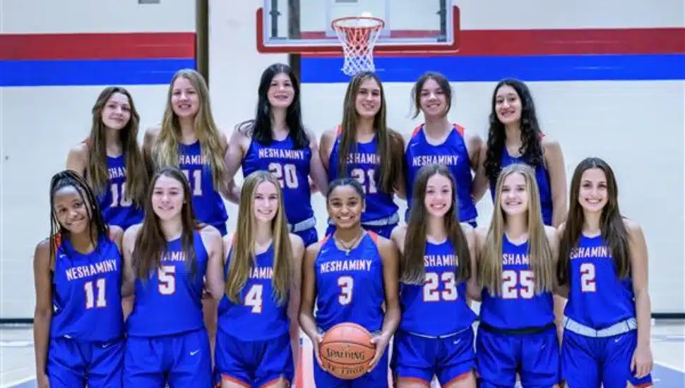 Neshaminy Girls Basketball team photo