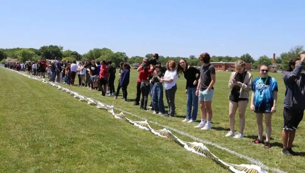 Pennsbury High School Students Smash Guinness World Record with Longest Synthetic Double Helix