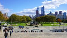 Philadelphia From Art Museum Steps