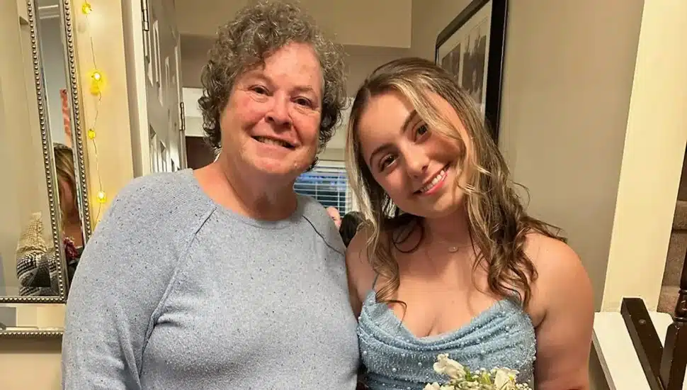 Linda Fox and her grandaughter Phoenixx Brito