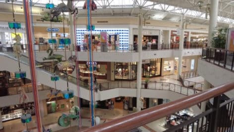 Interior view of Willow Grove Park Mall