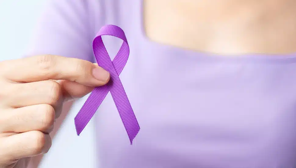 purple ribbon for cancer day, lupus, Pancreatic, Esophageal, Testicular cancer, world Alzheimer, epilepsy, Sarcoidosis, Fibromyalgia and domestic violence Awareness month concepts