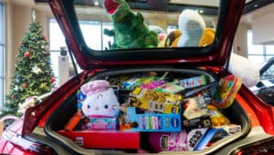 toys in car at Acura Davis