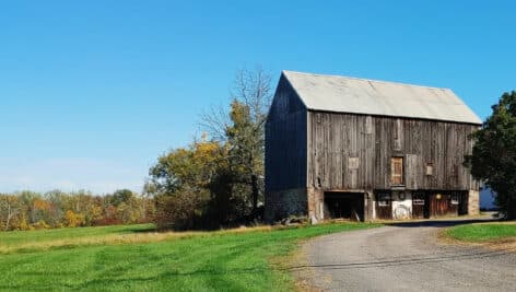 Historic barn in Fair Hills, Bucks County