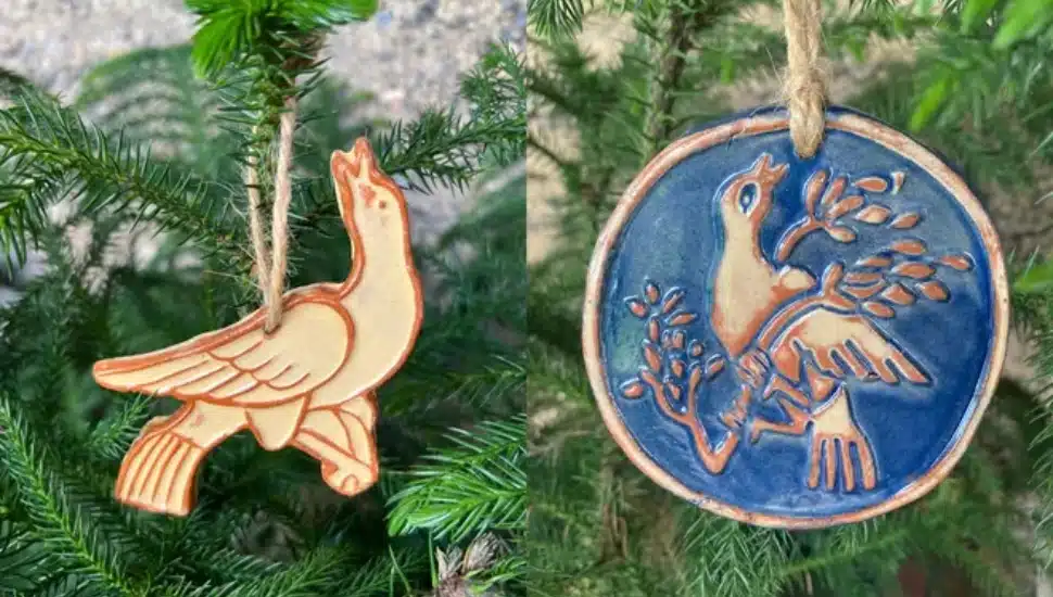 Mercer tile works ornament