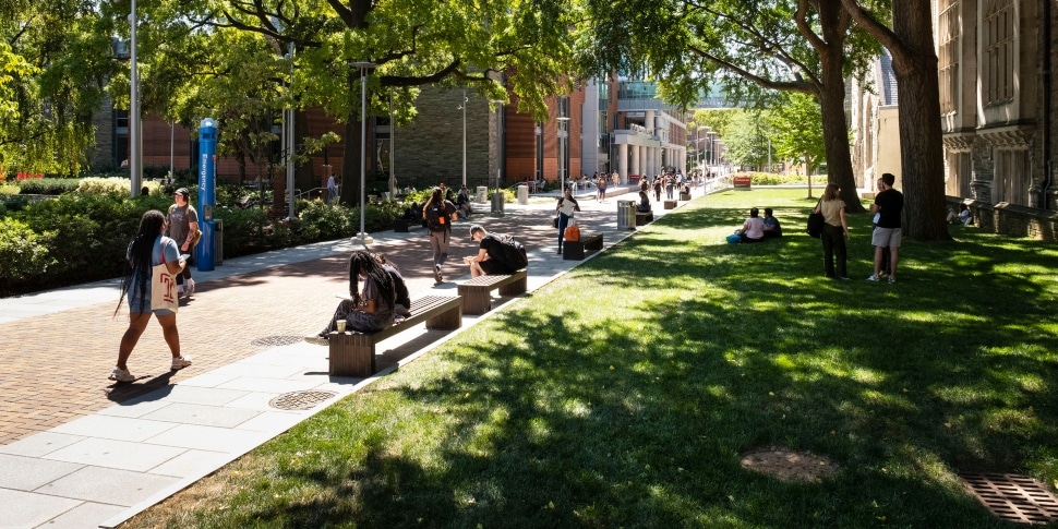 Temple University campus, the 2nd best public college in Pennsylvania