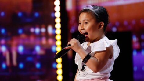 Zoe Erianna from Drexel Hill performs on "America's Got Talent".