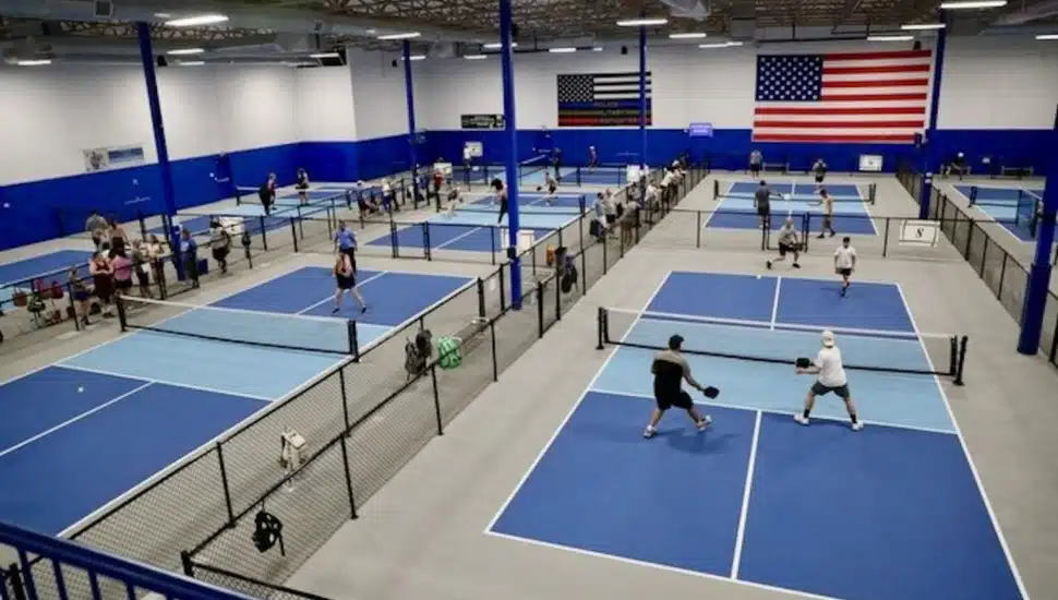 pickleball kingdom interior courts