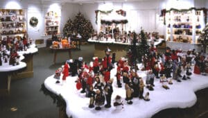 Byers' Choice Christmas Museum interior emporium