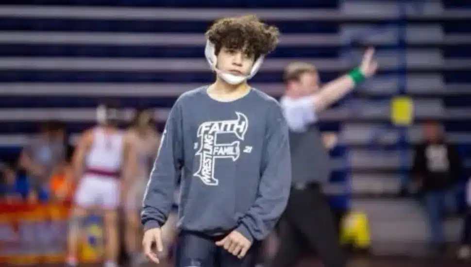 15-Year-Old Wrestler and Quakertown Student Joey Bachmann is No. 1 in the Nation
