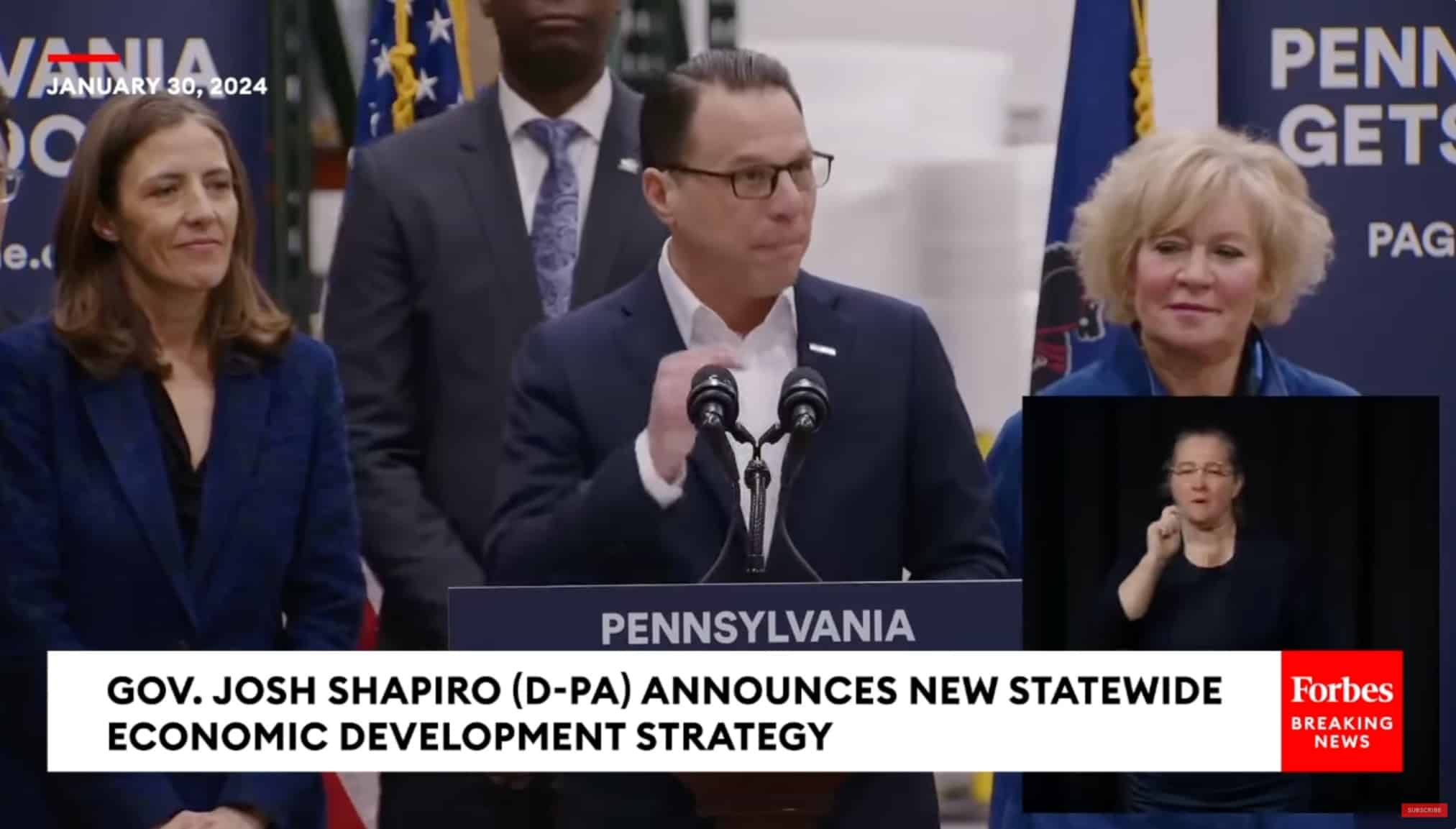 Shapiro Hopes His New 10-year Economic Development Plan Sets a New Course for Pennsylvania’s Future