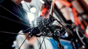 Technical expertise taking care Bicycle Shop