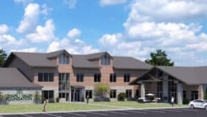 rendering of proposed mental health crisis center