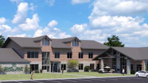 rendering of proposed mental health crisis center