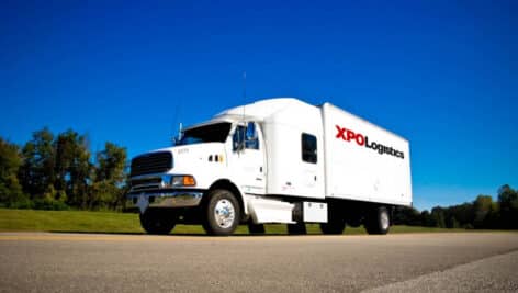 XPO Logistics Freight Truck