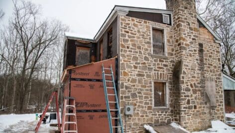 African American Museum of Bucks County under construction