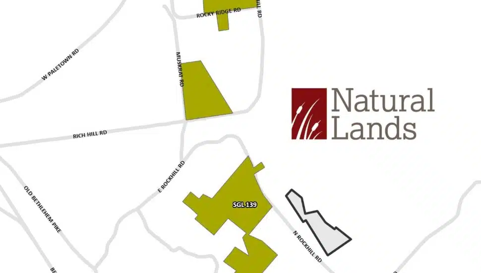 Natural Lands map