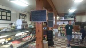 inside of Ivyland country store