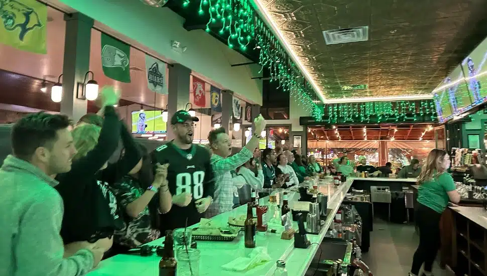 Interior of MaGerk's Pub