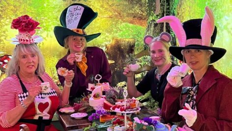 Mad Hatter Tea Experience at The Talking Teacup in Chalfont.