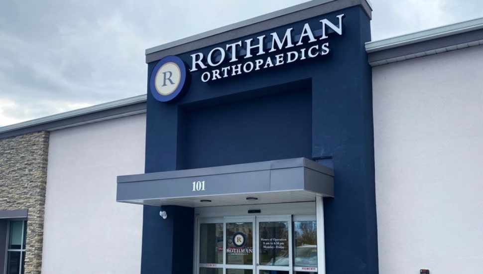 Rothman Orthopaedics outdoor facade