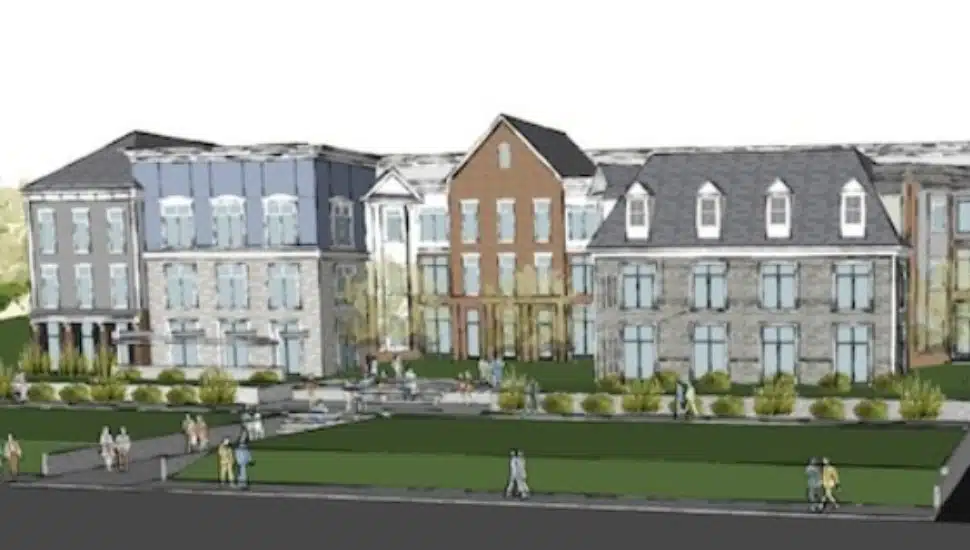 Rendering of The Corners at Newtown Place