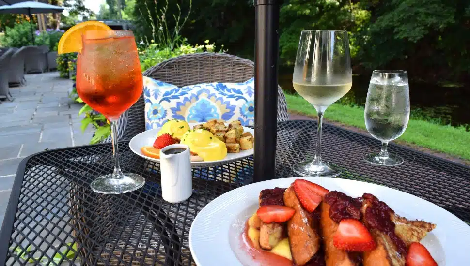 Golden Pheasant Inn breakfast