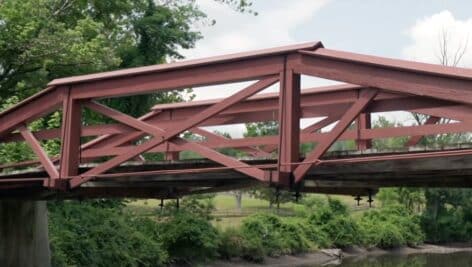 Delaware Canal State Park bridge