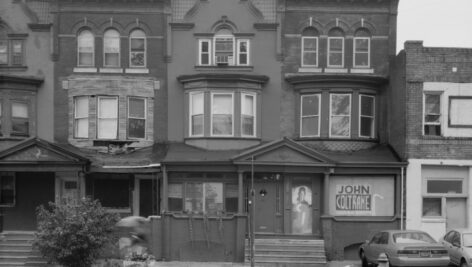 John Coltrane's former house in Strawberry Mansion exterior