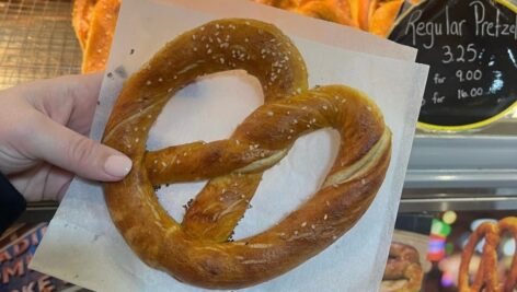 A pretzel from Miller's Twist