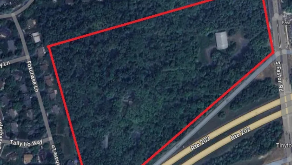 Hart Property aerial view
