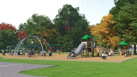Inclusive playground design for Falls township