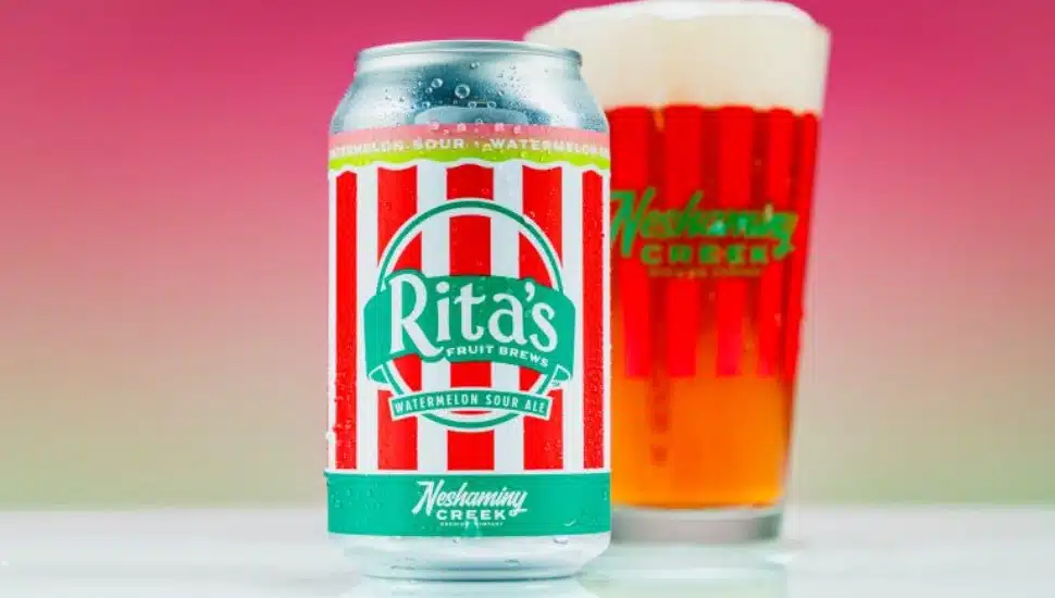 Neshaminy Creek Brewing Rita's fruit brew