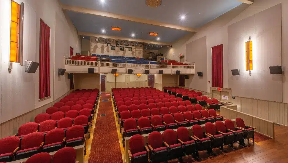 Interior of The Newtown Theater