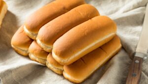 Whole Grain Hot Dog Buns Ready to Eat