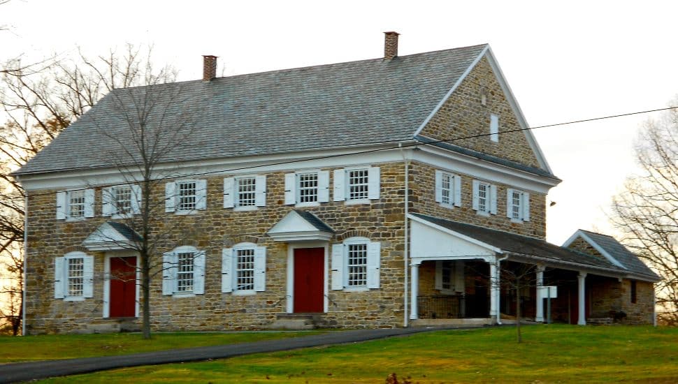 The Buckingham Friends Meeting House.