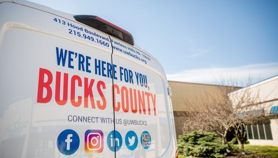 United Way Bucks County van