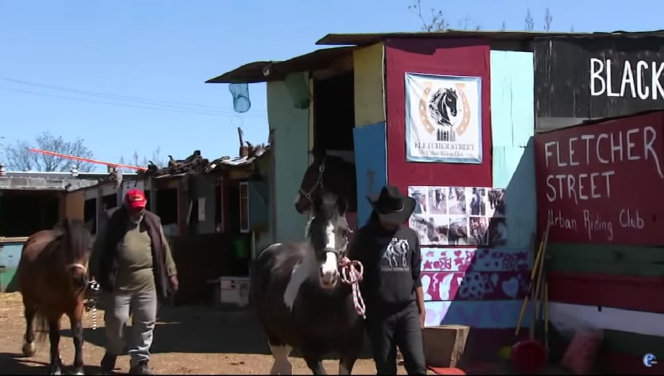 Fletcher Street Urban Riding Club.