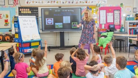 New Hope Solebury School District elementary classroom