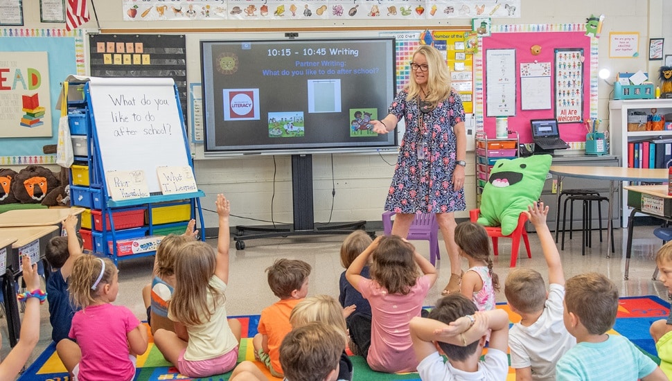 New Hope Solebury School District elementary classroom