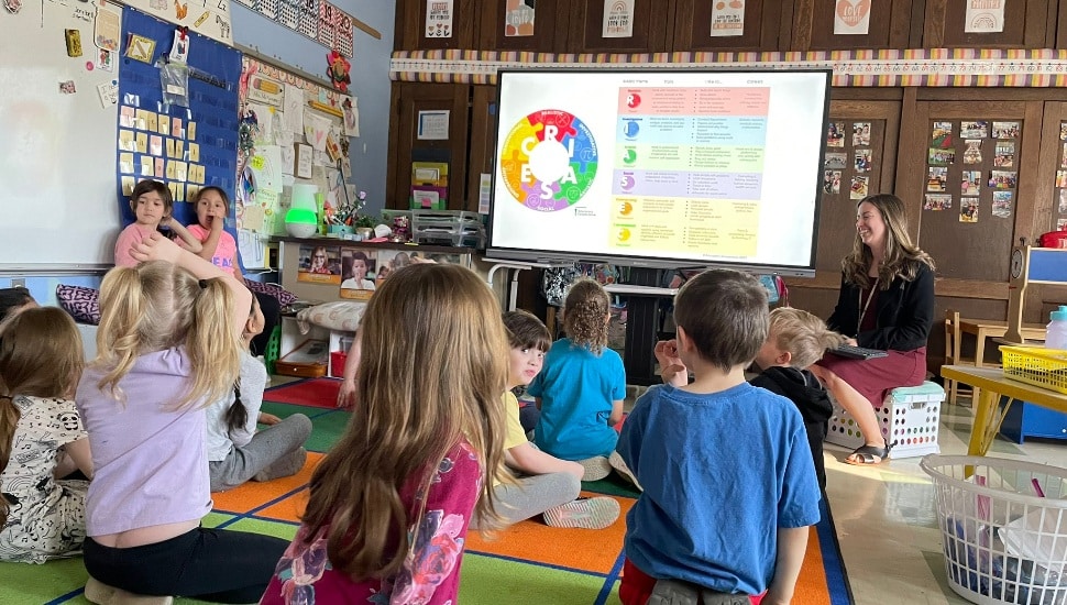 students in classroom