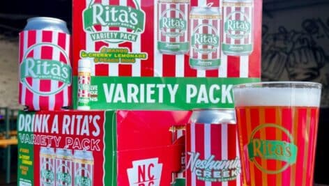 Rita's water ice-flavored beer pack