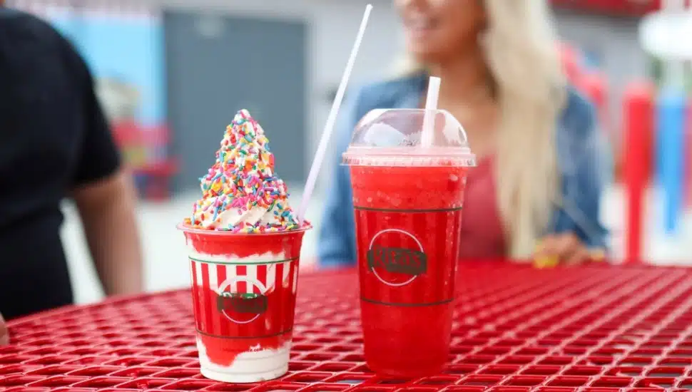 Rita's Italian Ice new Kool aid flavor, gelati or ice blender