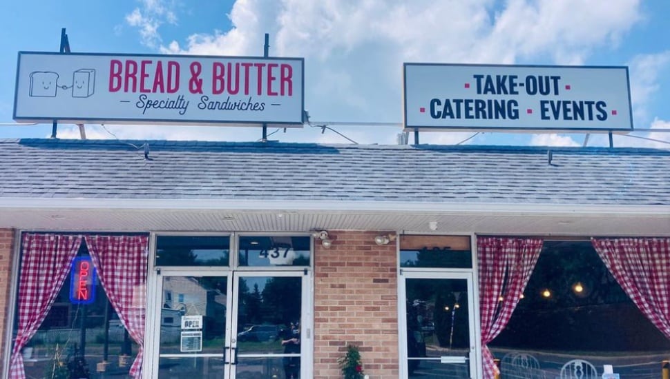 Bread & Butter Specialty sandwiches Brick and Mortar storefront